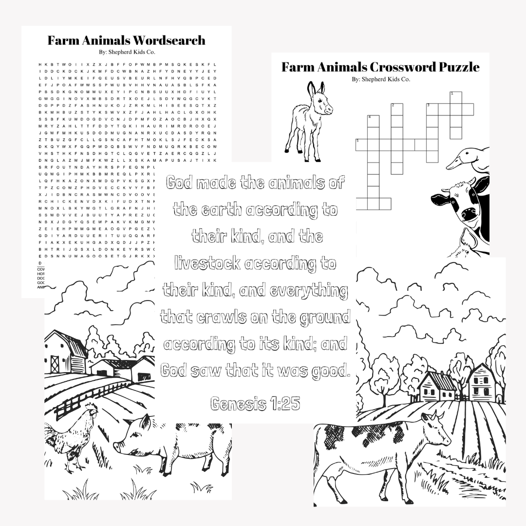 Free Printables - Down on the Farm
