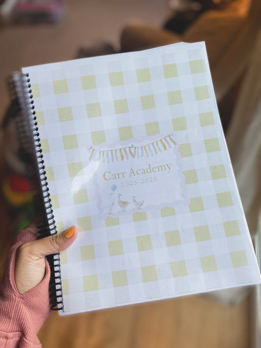 Homeschool/Daily Use Planner (Completely editable!)