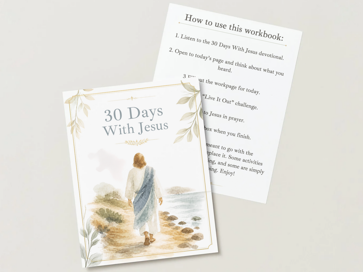 30 Days With Jesus Devotional