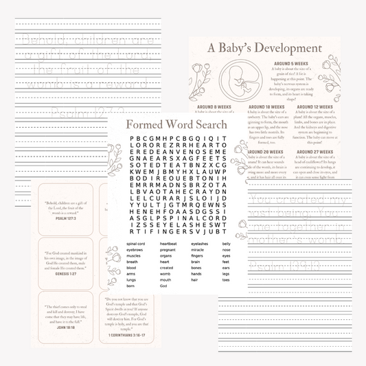 Free Printables - Formed