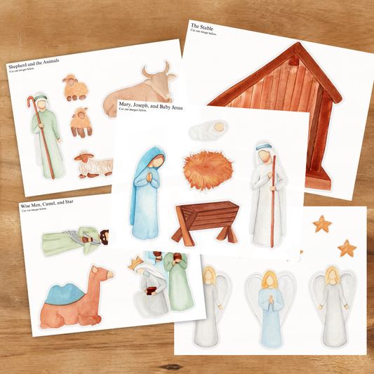 Free Printables - Nativity Paper Dolls