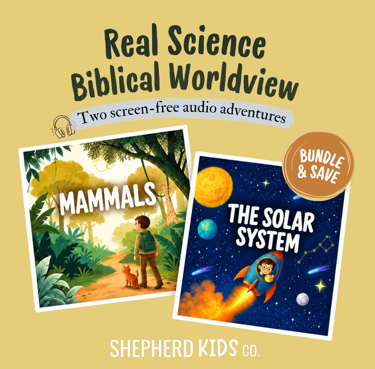 Science That Points to the Creator - Mammals + The Solar System | Audiobook Bundle