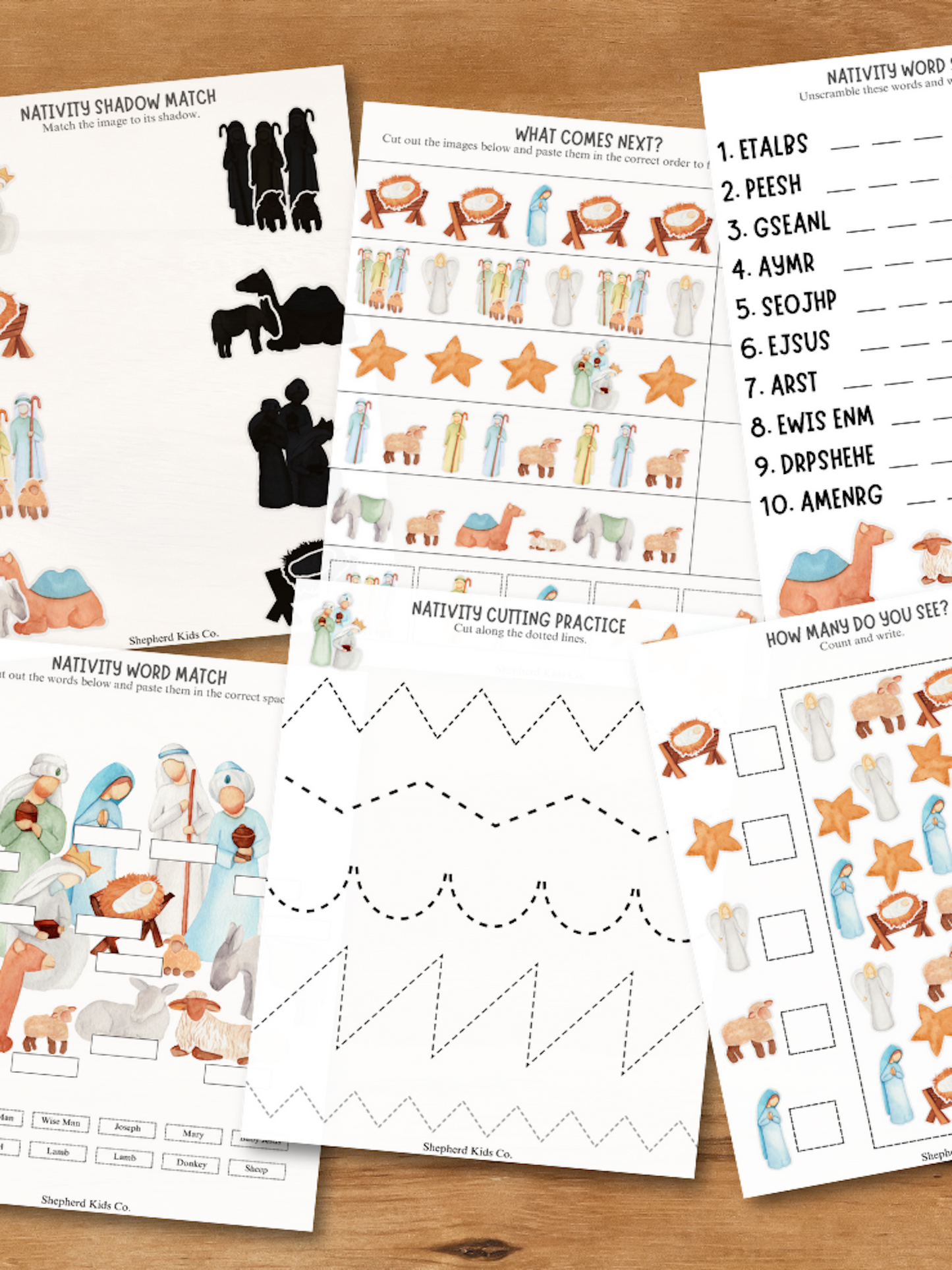 Printables - The Nativity